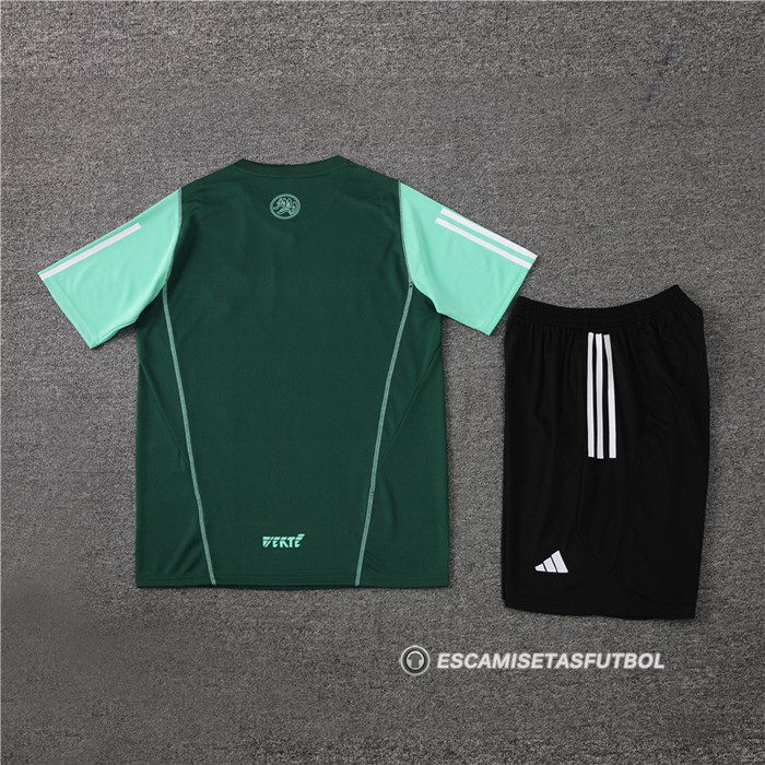 Chandal del Argelia Manga Corta 23-24 Verde - Pantalon Corto